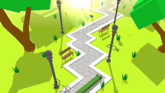 跳舞的线破解版:是一款很休闲益智的闯关模式游戏