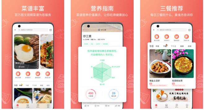 美食杰APP手机版：丰富的菜谱更新和营养指南推荐的手机软件