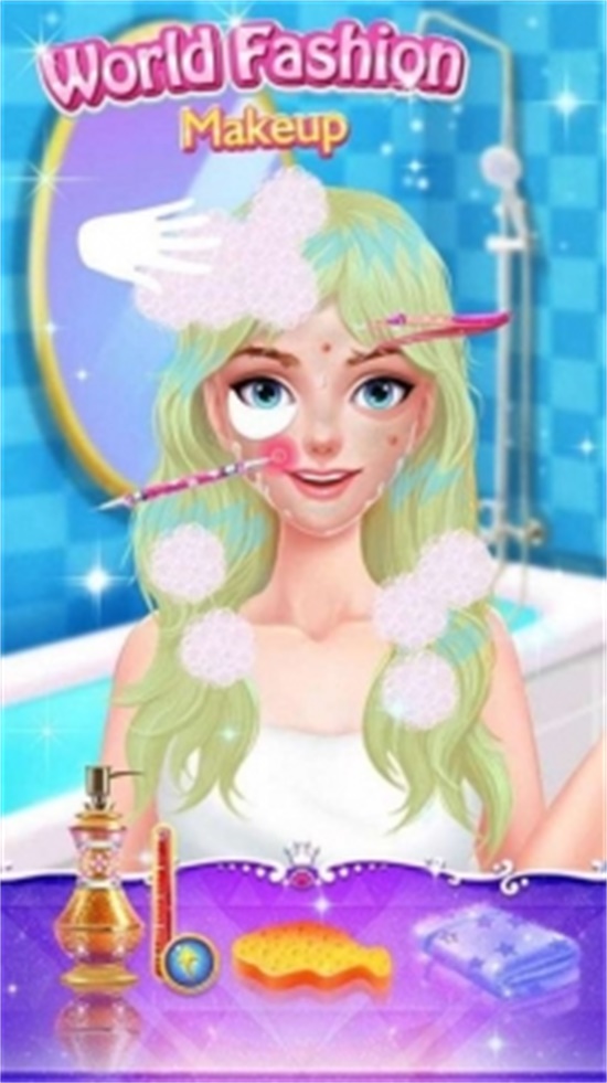 爱莎化妆公主游戏辅助版