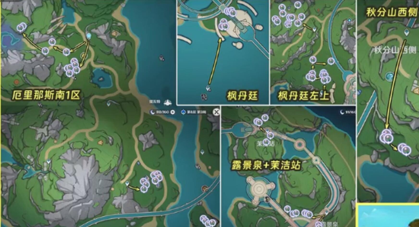 原神虹彩薔薇位置在哪 虹彩蔷薇采集路线分享