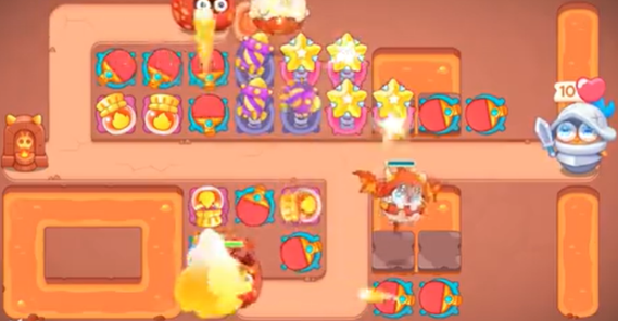 保卫萝卜4饿龙传说48关怎么过保卫萝卜4饿龙传说48关攻略图解