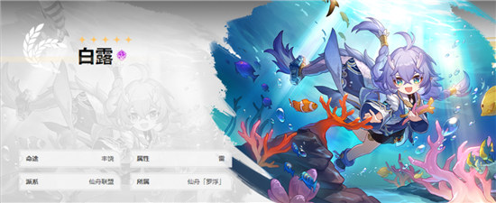 崩坏星穹铁道白露该怎么配队崩坏星穹铁道白露配队建议