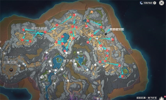 原神流明石原矿在哪儿-原神流明石原矿位置图