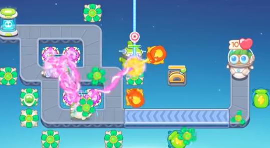 保卫萝卜4太空穿越7关怎么过保卫萝卜4太空穿越7关攻略图解