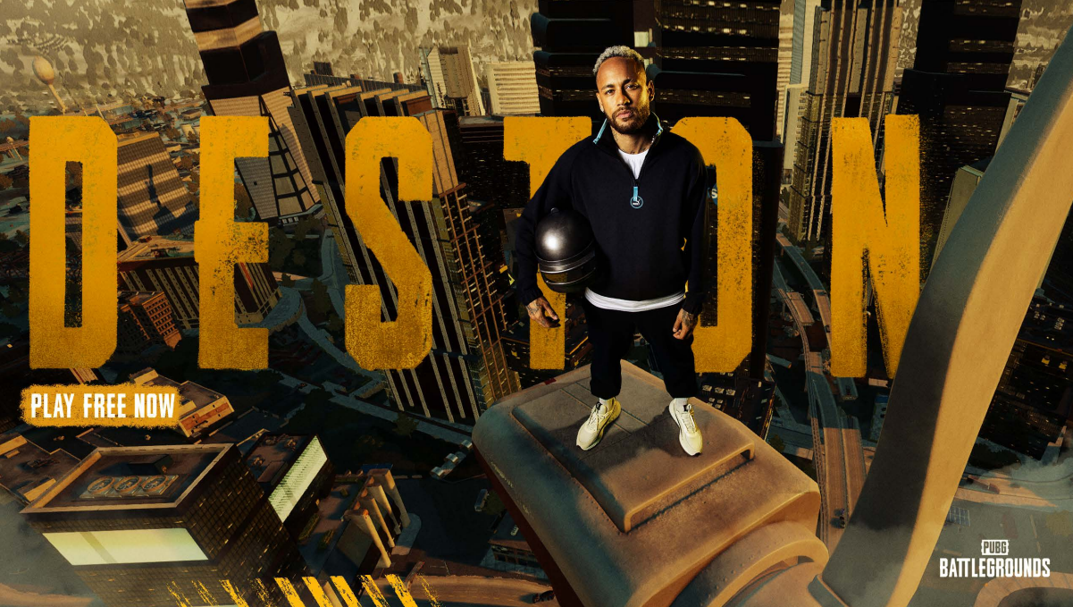 官宣！内马尔Jr.成为KRAFTON旗下游戏PUBG宣传大使