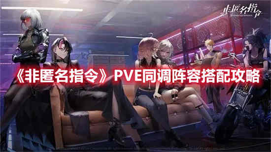 非匿名指令PVE同调阵容怎么搭配 非匿名指令PVE同调阵容搭配原则
