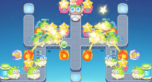 保卫萝卜4太空穿越27关怎么过保卫萝卜4太空穿越27关攻略图解