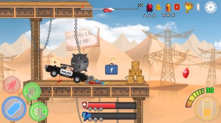 僵尸碰撞赛车无广告版截图3