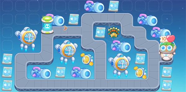 保卫萝卜4太空穿越36关怎么通关-保卫萝卜4太空穿越36关通关攻略