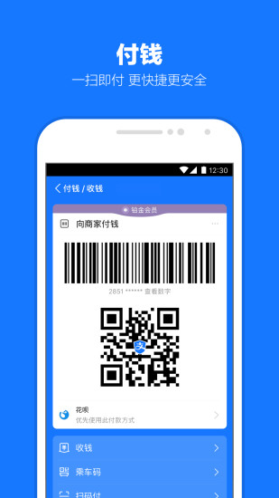 支付宝精简版app截图1