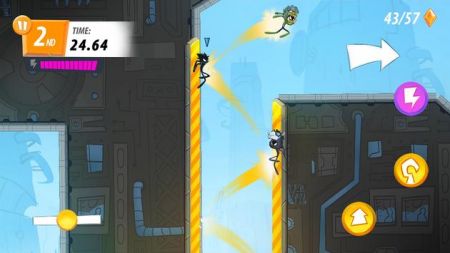 火柴人比赛跑酷趣味跑安卓版截图1