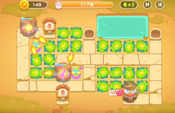 保卫萝卜4波仔很忙6关怎么过保卫萝卜4波仔很忙6关攻略图解