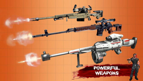 僵尸射击大战无限金币版截图2