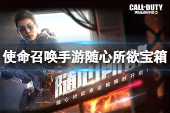 使命召唤手游随心所欲皮肤怎么样随心所欲幸运箱皮肤介绍