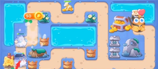 保卫萝卜4阿波道长32关怎么过阿波道长32关通关图解